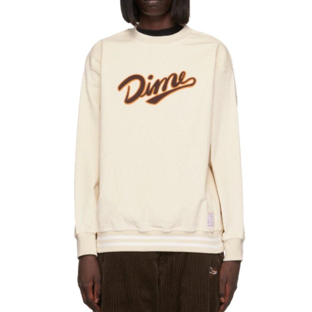 Dime Corduroy Off-White Team Sweatshirt